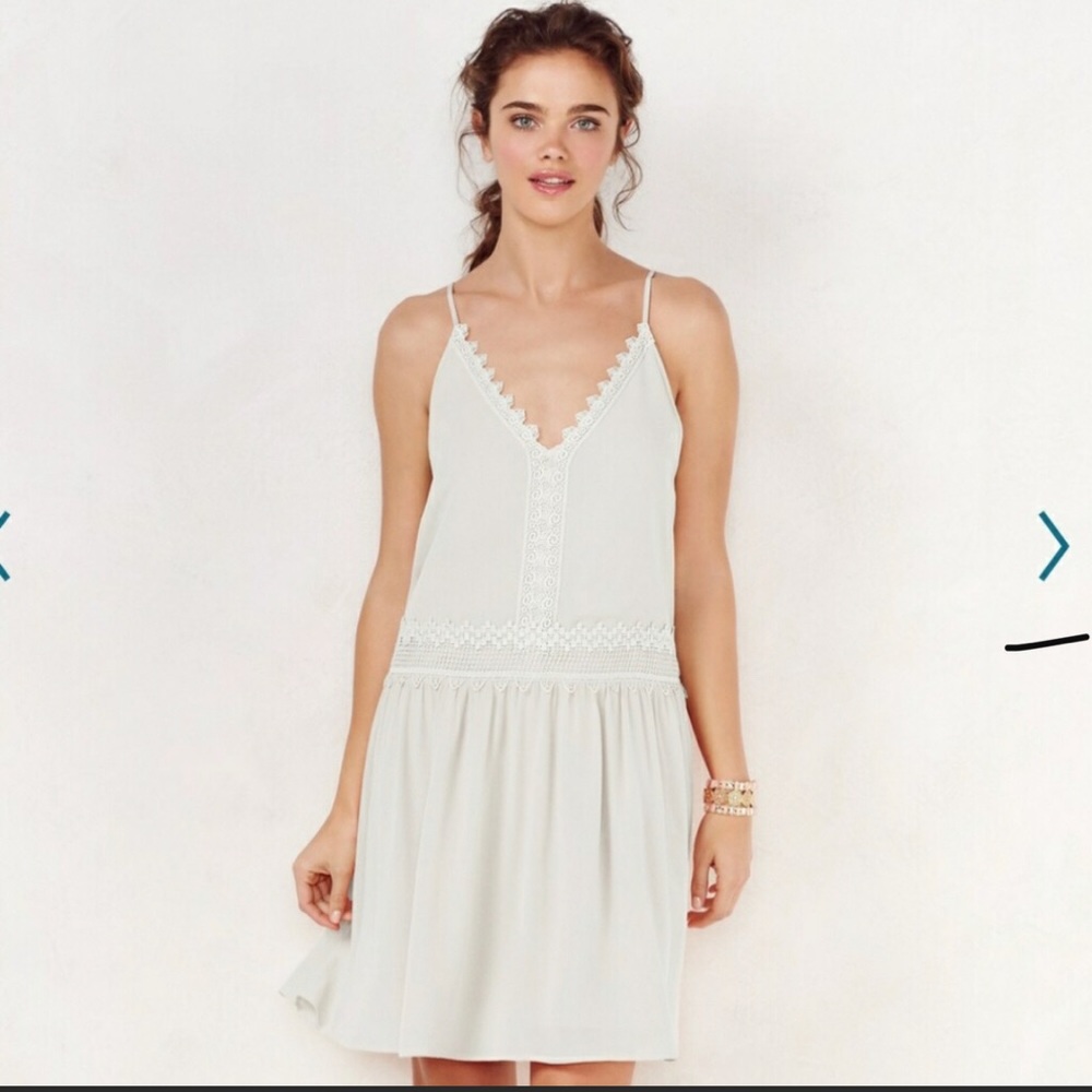 LC Lauren Conrad white dress